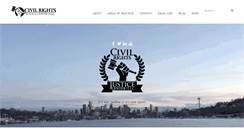 Desktop Screenshot of civilrightsjusticecenter.com